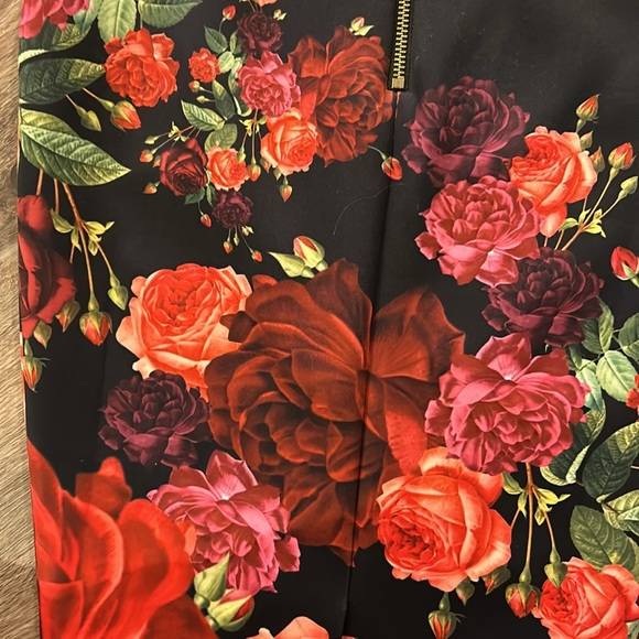 Ted Baker Marek Juxtapose Rose Midi Dress - Picture 4 of 17